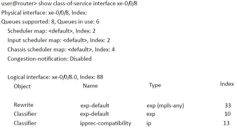 JN0-660 question #195 exhibit 1