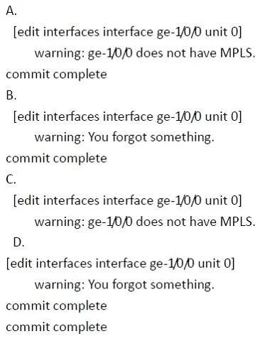 JN0-660 question #224 exhibit 2