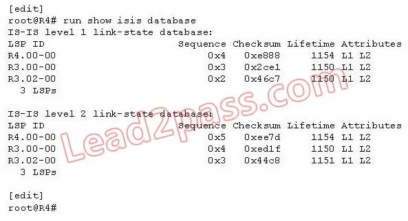 JN0-660 question #30 exhibit