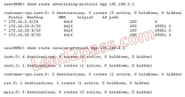 JN0-660 question #117 exhibit