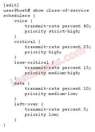 JN0-660 question #121 exhibit