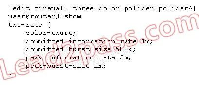 JN0-660 question #20 exhibit