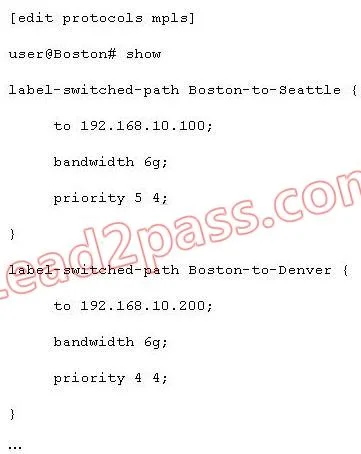 JN0-660 question #161 exhibit
