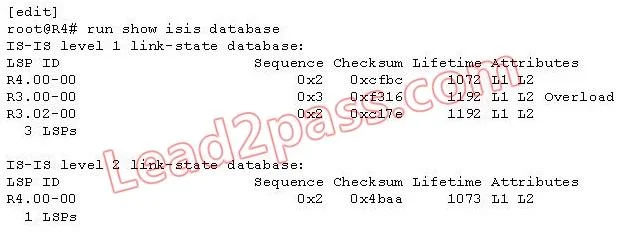 JN0-660 question #137 exhibit