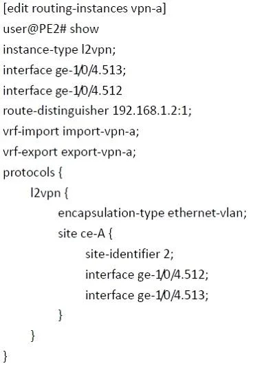 JN0-660 question #216 exhibit