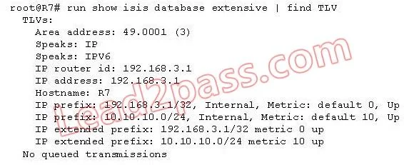 JN0-660 question #33 exhibit