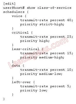 JN0-660 question #19 exhibit