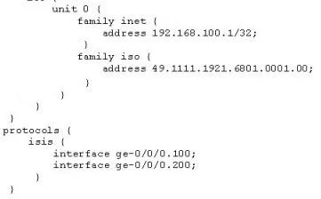JN0-660 question #291 exhibit 2