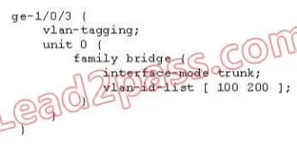 JN0-660 question #323 exhibit