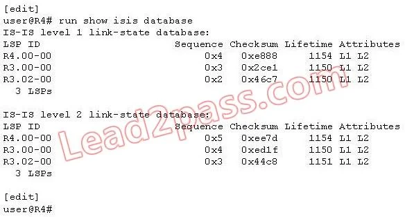 JN0-660 question #74 exhibit