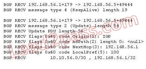 JN0-660 question #102 exhibit