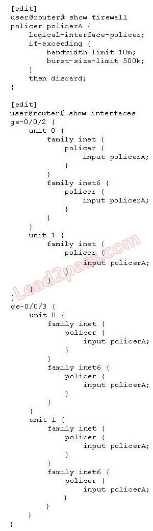 JN0-660 question #132 exhibit