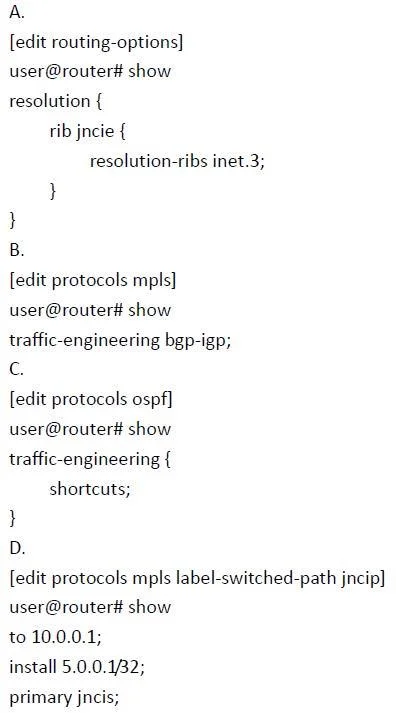 JN0-661 question #111 exhibit