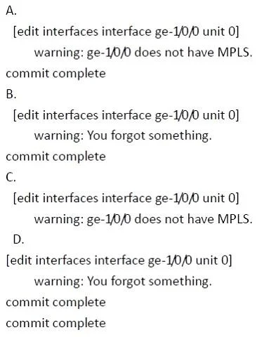 JN0-661 question #123 exhibit 2