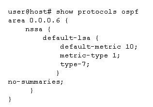 JN0-662 question #55 exhibit
