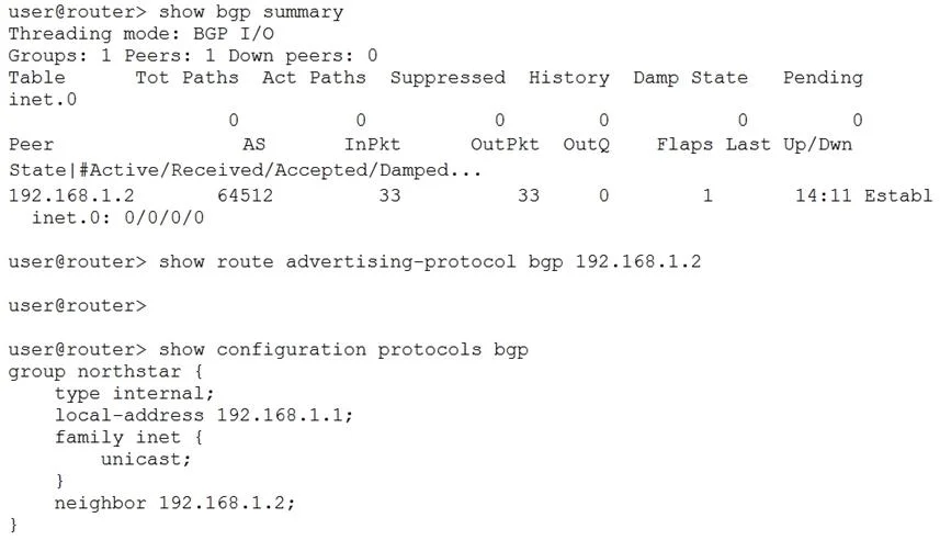 JN0-663 question #169 exhibit