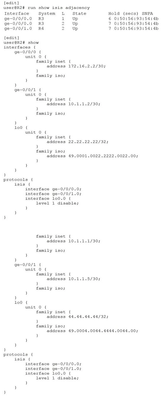 JN0-663 question #226 exhibit