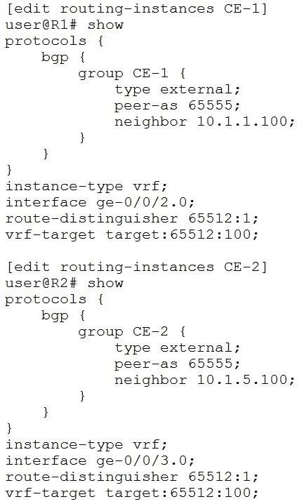 JN0-663 question #192 exhibit