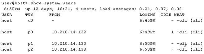 JN0-691 question #9 exhibit