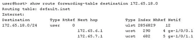 JN0-691 question #111 exhibit