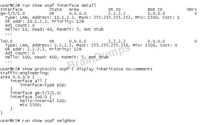 JN0-692 question #15 exhibit 2