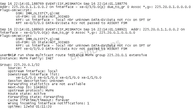 JN0-692 question #30 exhibit