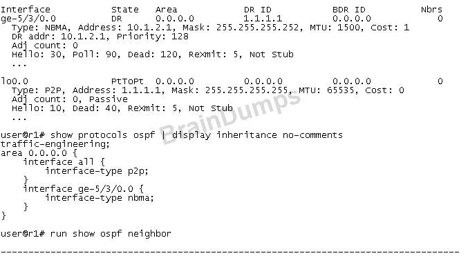 JN0-692 question #15 exhibit 1
