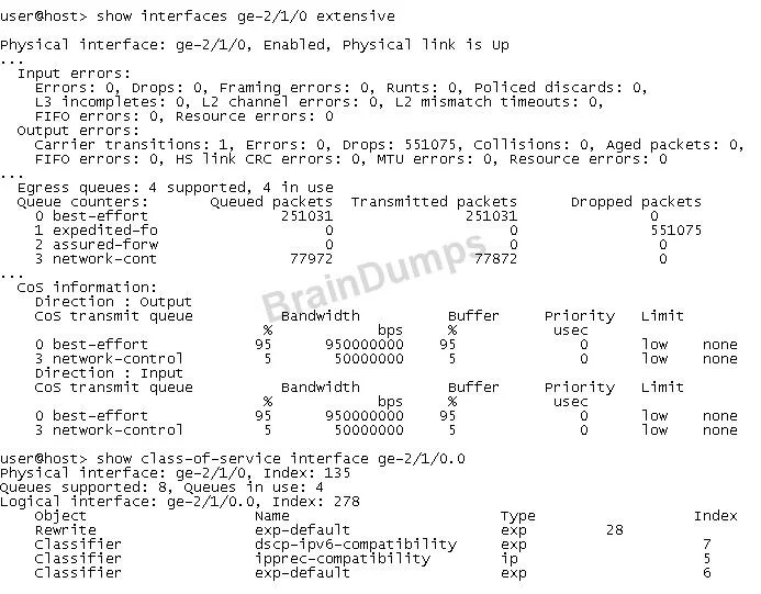 JN0-692 question #33 exhibit