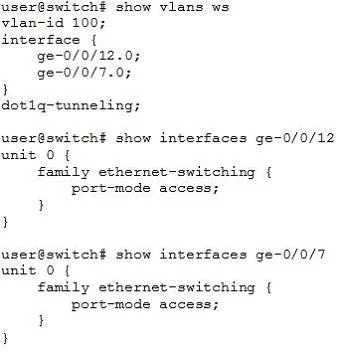 JN0-694 question #8 exhibit