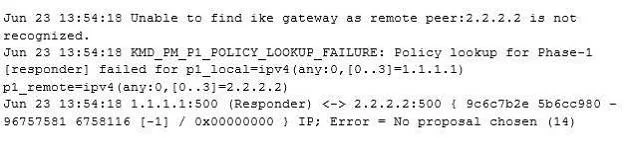 JN0-696 question #53 exhibit
