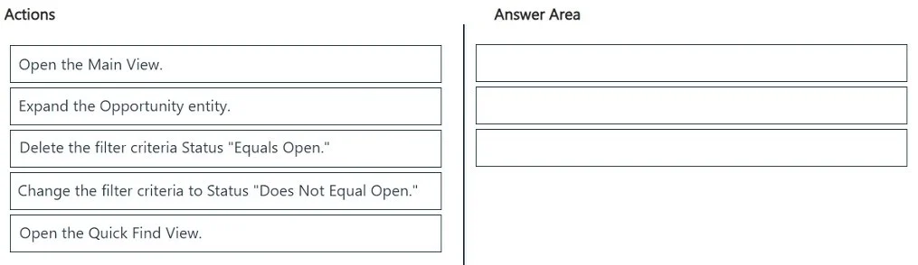 MB-280 question #69 exhibit