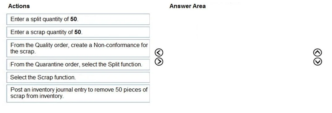 MB-330 question #74 exhibit