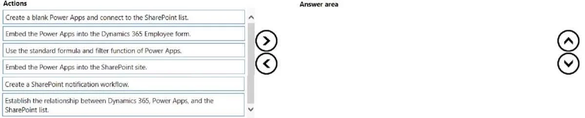 MB-700 question #84 exhibit