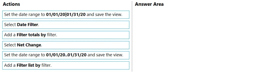 MB-800 question #95 exhibit