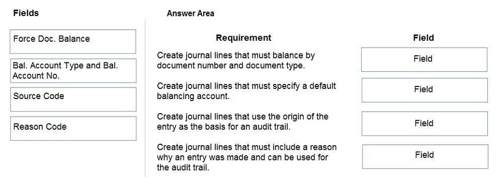 MB-800 question #36 exhibit