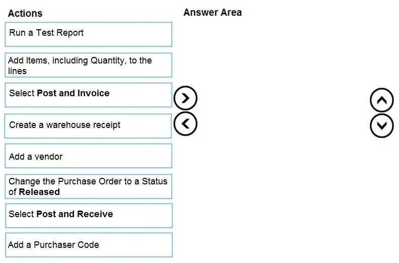 MB-800 question #10 exhibit
