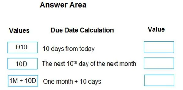 MB-800 question #127 exhibit