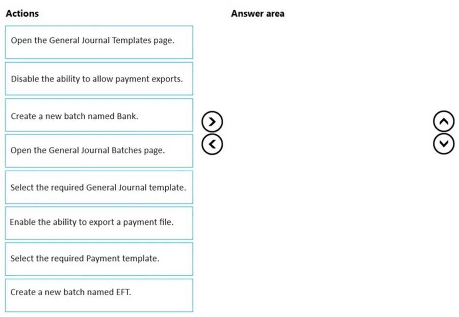 MB-800 question #210 exhibit