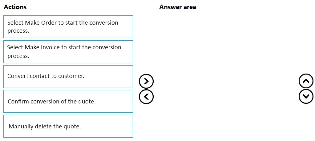 MB-800 question #218 exhibit