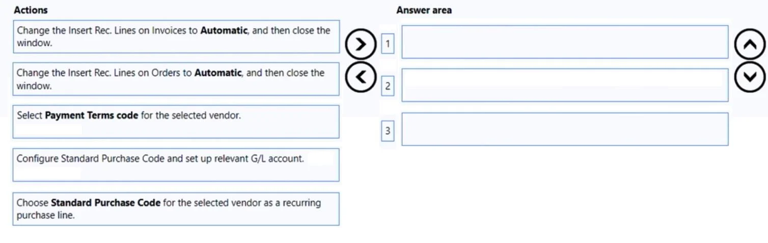 MB-800 question #184 exhibit