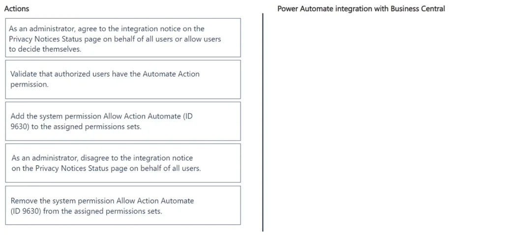 MB-800 question #240 exhibit