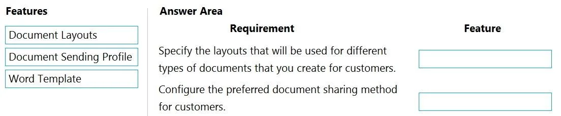 MB-800 question #193 exhibit