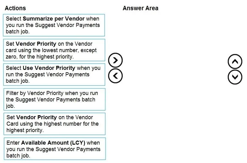 MB-800 question #44 exhibit
