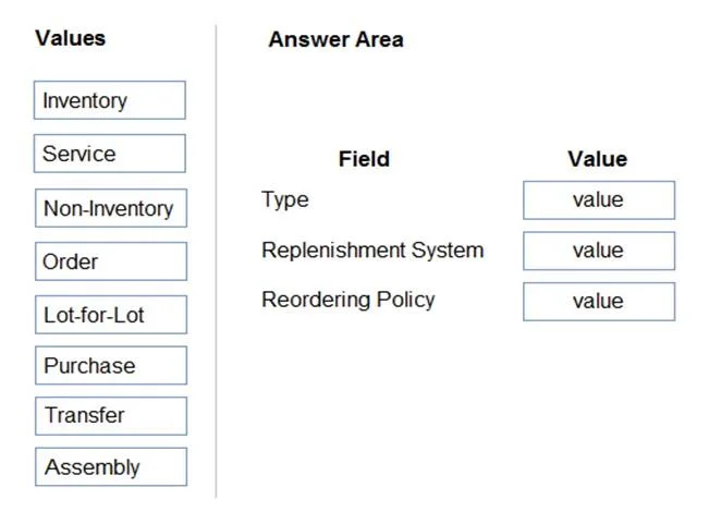 MB-800 question #93 exhibit