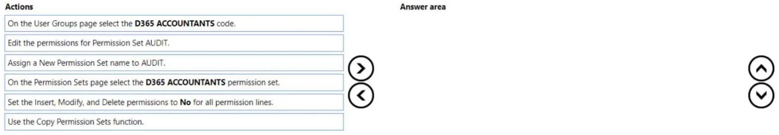 MB-800 question #138 exhibit