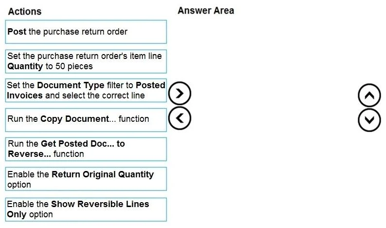 MB-800 question #47 exhibit