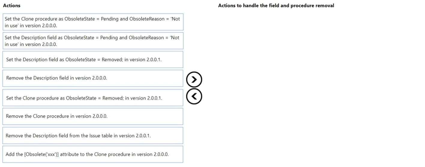 MB-820 question #5 exhibit