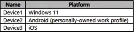 MD-102 question #535 exhibit