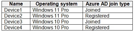 MD-102 question #317 exhibit