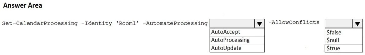 MS-700 question #96 exhibit